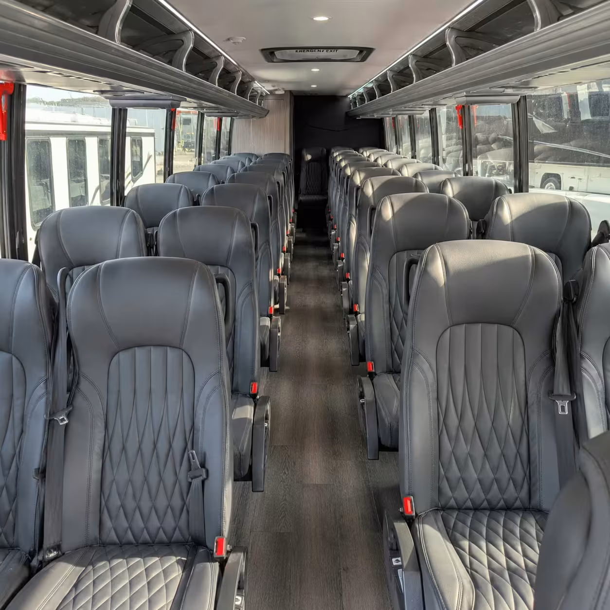 25 passenger minibus inside
