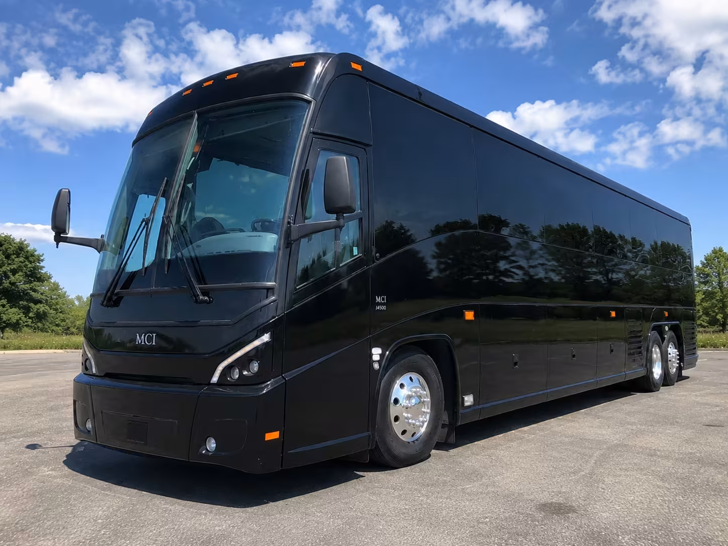 56 passenger charter bus