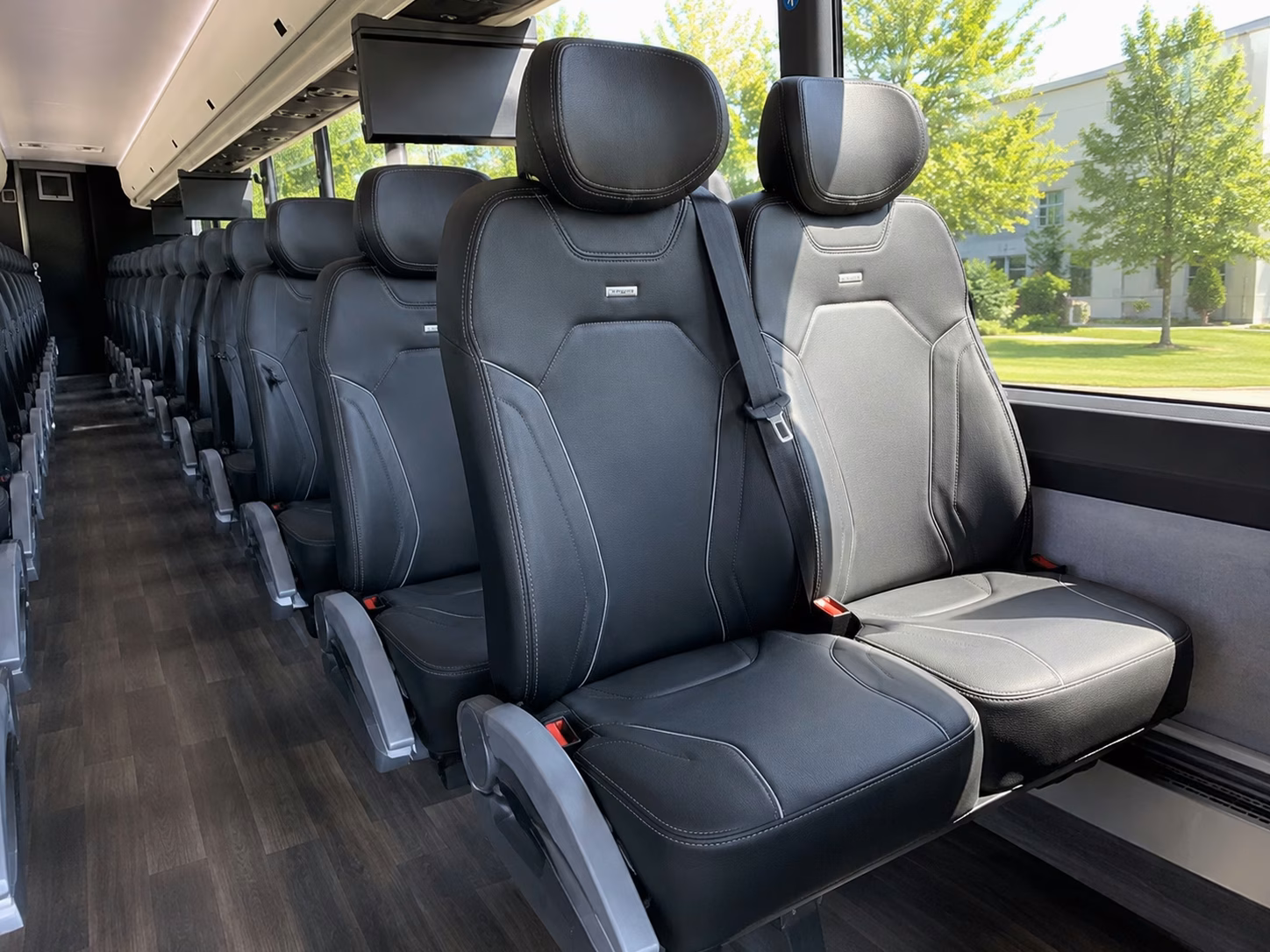 mckinney wedding shuttle buses for downtown venues and hotels