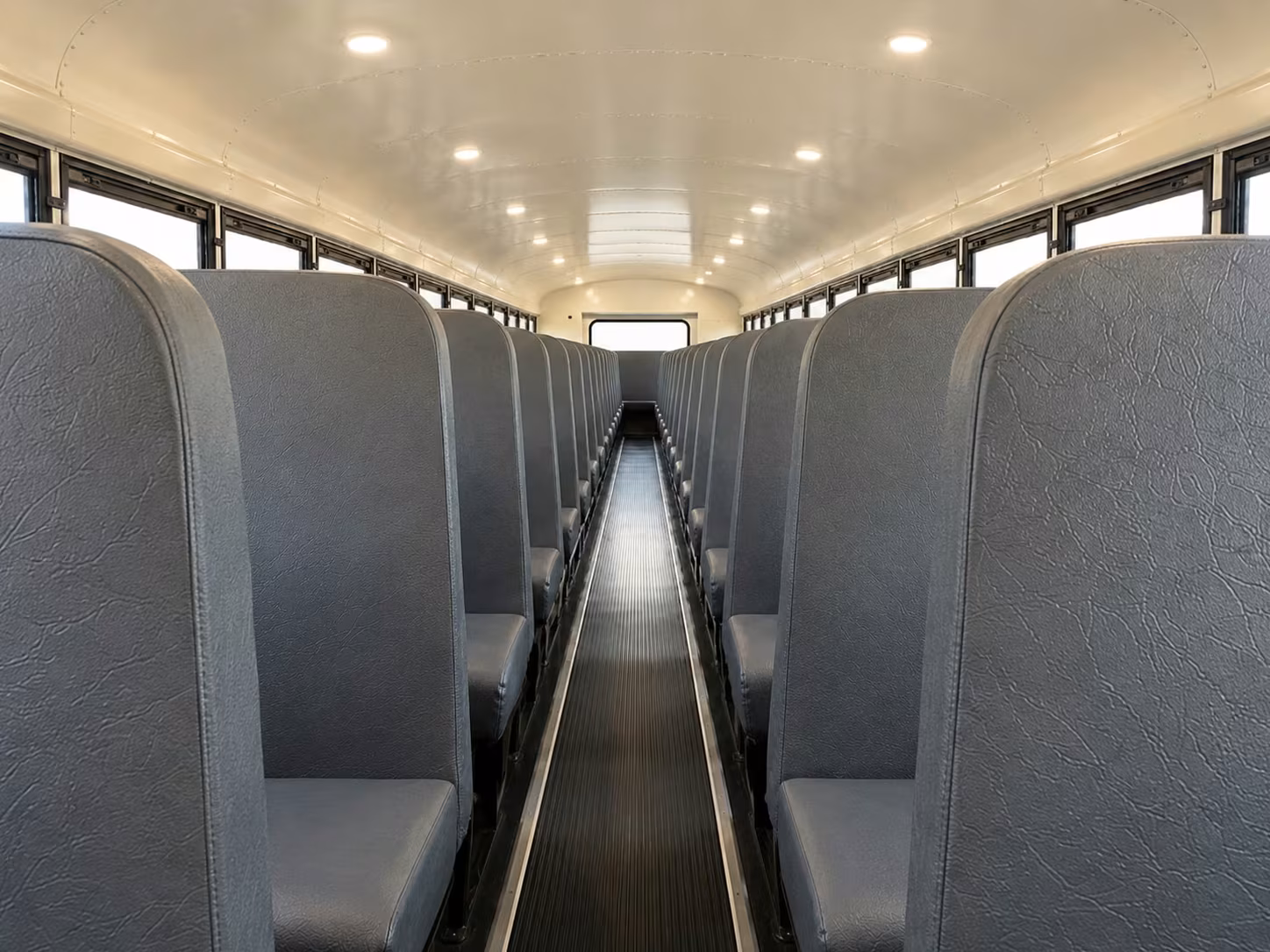 school bus interior