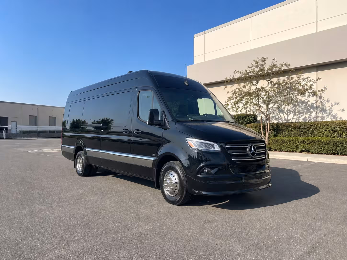 sprinter van with driver