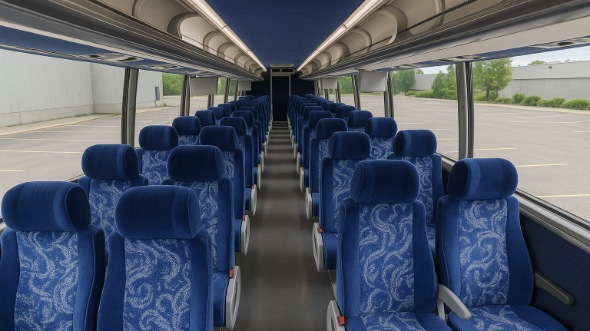 54 passenger charter bus interior mckinney