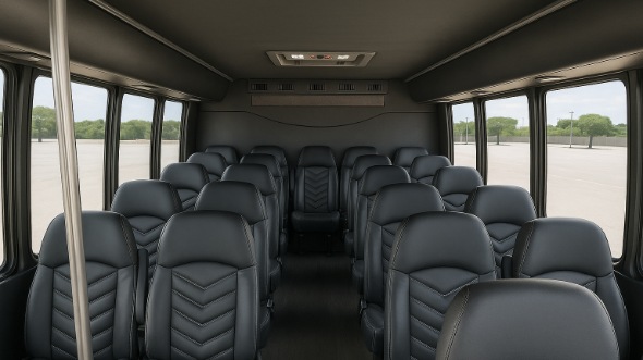 mckinney 30 passenger minibus inside