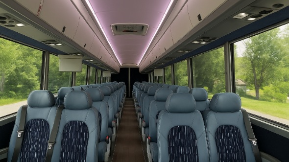 mckinney 35 passenger minibus inside