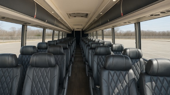 mckinney 50 passenger charter bus rental