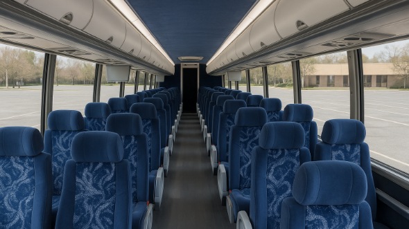 mckinney 56 passenger charter bus rental