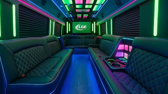 mckinney party bus rental inside