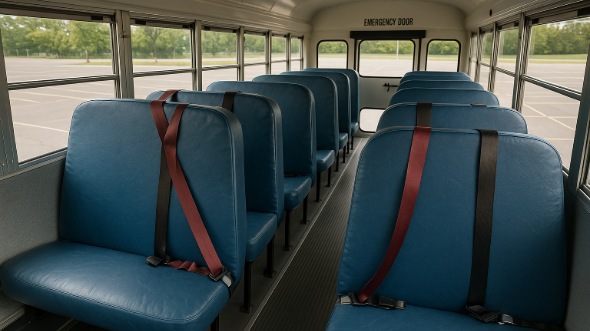 mckinney school bus rental inside