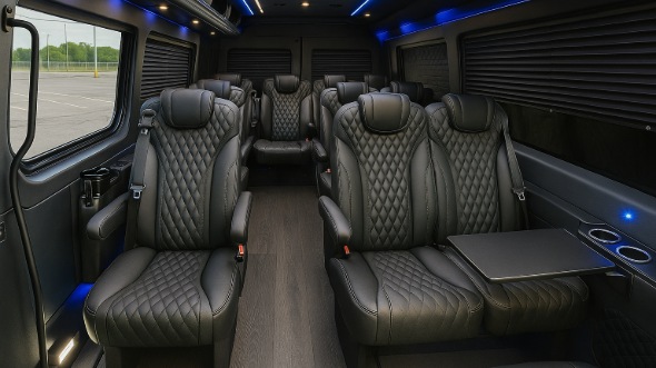 sprinter van with driver interior the colony