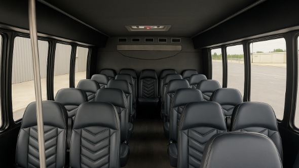 the colony 28 passenger minibus